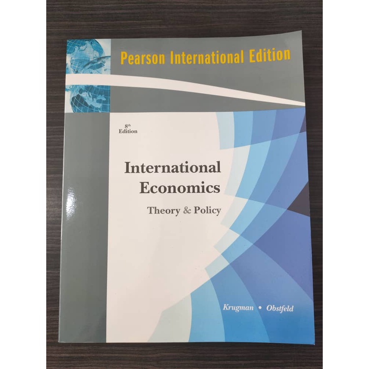 9780321553980 International Economics Theory & Policy Pearson International 8th Edition