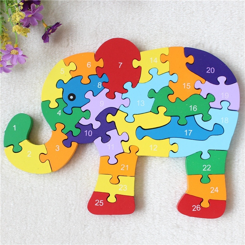 elephant number puzzle