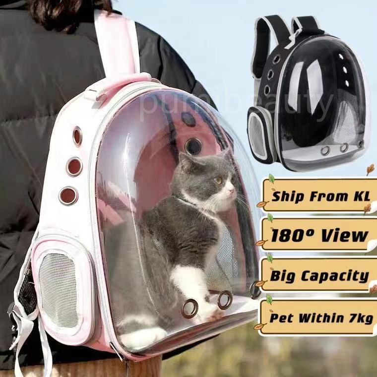 Buy 【Local KL】Pet Carrier Bag Kucing Beg kucing Galas Backpack 