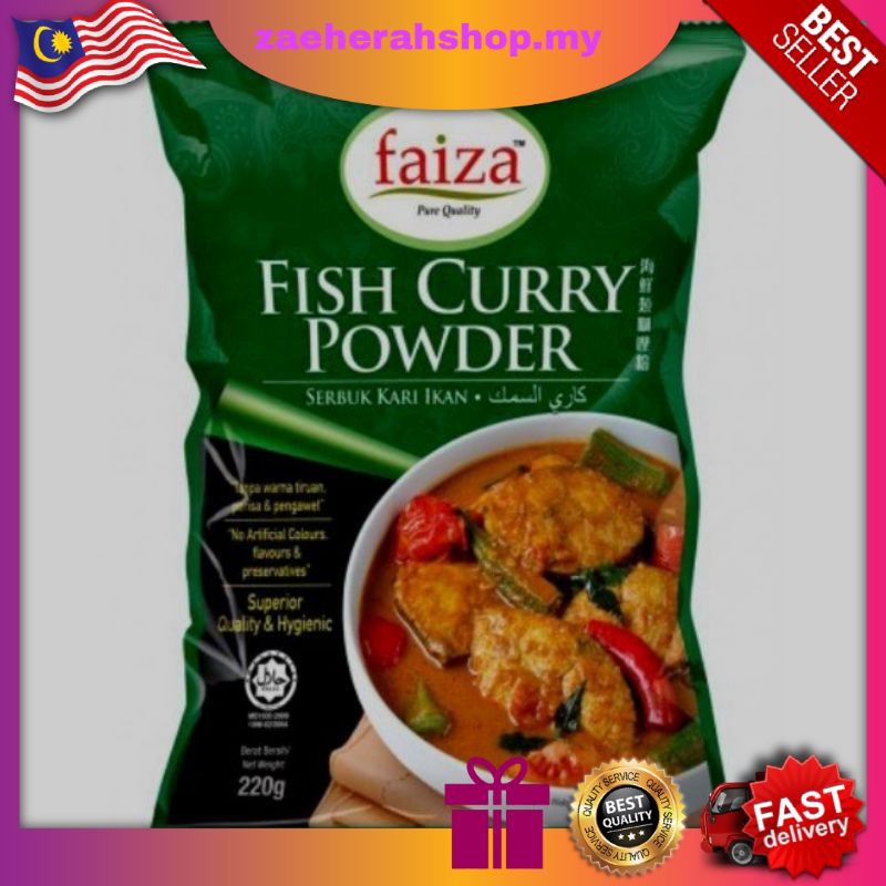 Rempah Kari Ikan Faiza 100g