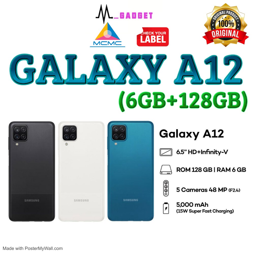 samsung galaxy a12 6gb