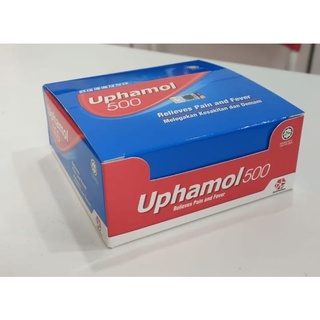 UPHAMOL 500MG 18X10S/BOX (PARACETAMOL/ACETAMINOPHEN 500MG) EXP 04/2024