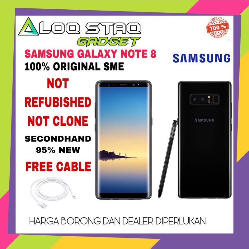 Buy Samsung Galaxy Note 8 Used 100 Original Samsung Pre Owned Seetracker Malaysia