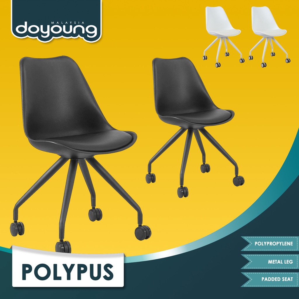 DoYoung POLYPUS (Set Of 2) Office Chair* (FREE Shipping to West