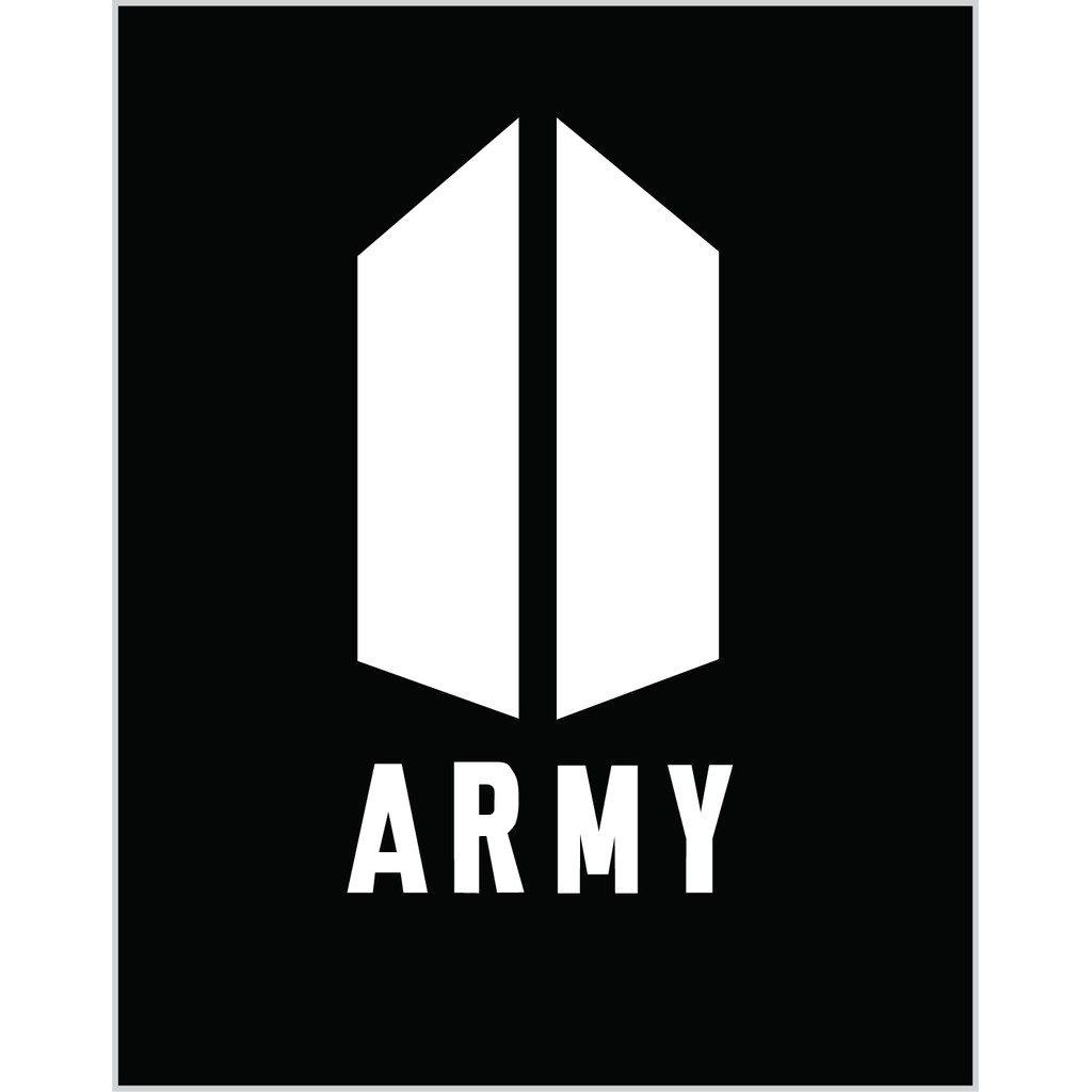 Ready Stock Bts Army Car Stickers Please Read The Description Before Order Size 4 5 4 5 Inch 3 Designs Available Shopee Malaysia