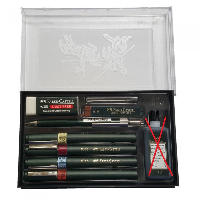 FABER-CASTELL TECHMATE SET *NOT INCLUDED INK* Shopee Malaysia