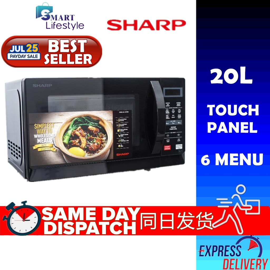 Sharp Basic Microwave Oven (20L) R207EK / R2021GK Shopee Malaysia