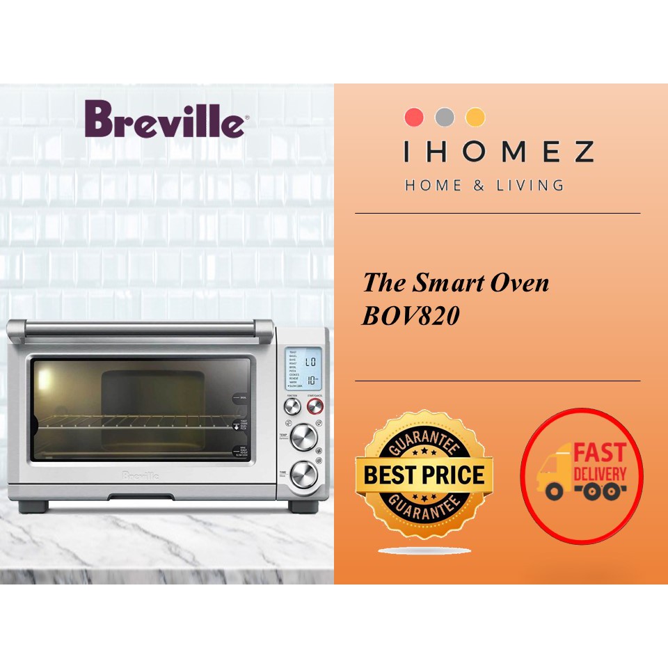 BREVILLE The Smart Oven Pro BOV820 (22L) Slow Cook Reheat Warm Bake