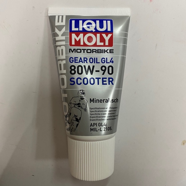 LIQUI MOLY 80W90 GEAR OIL GL4 SCOOTER GEAR OIL LIQUI MOLY 100 ORIGINAL (150ML) Shopee Malaysia