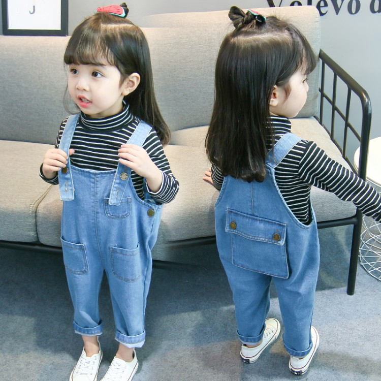 jeans jumpsuit for baby girl