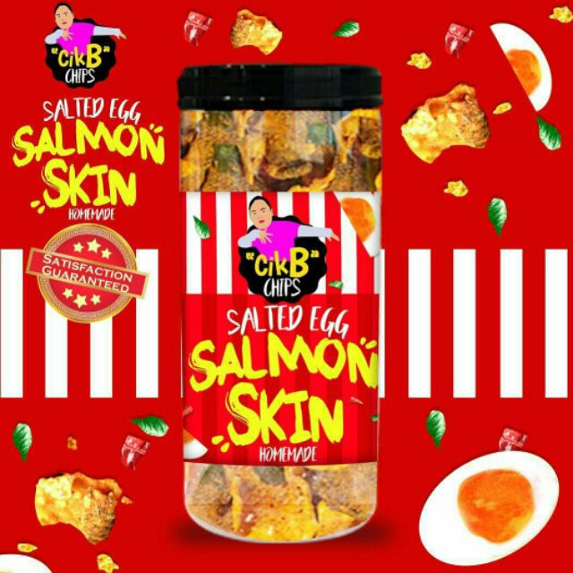 CikB Salted Egg Salmon Skin | Shopee Malaysia