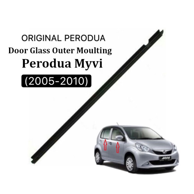 ORIGINAL PERODUA MYVI (2005-2010) DOOR GLASS OUTER 