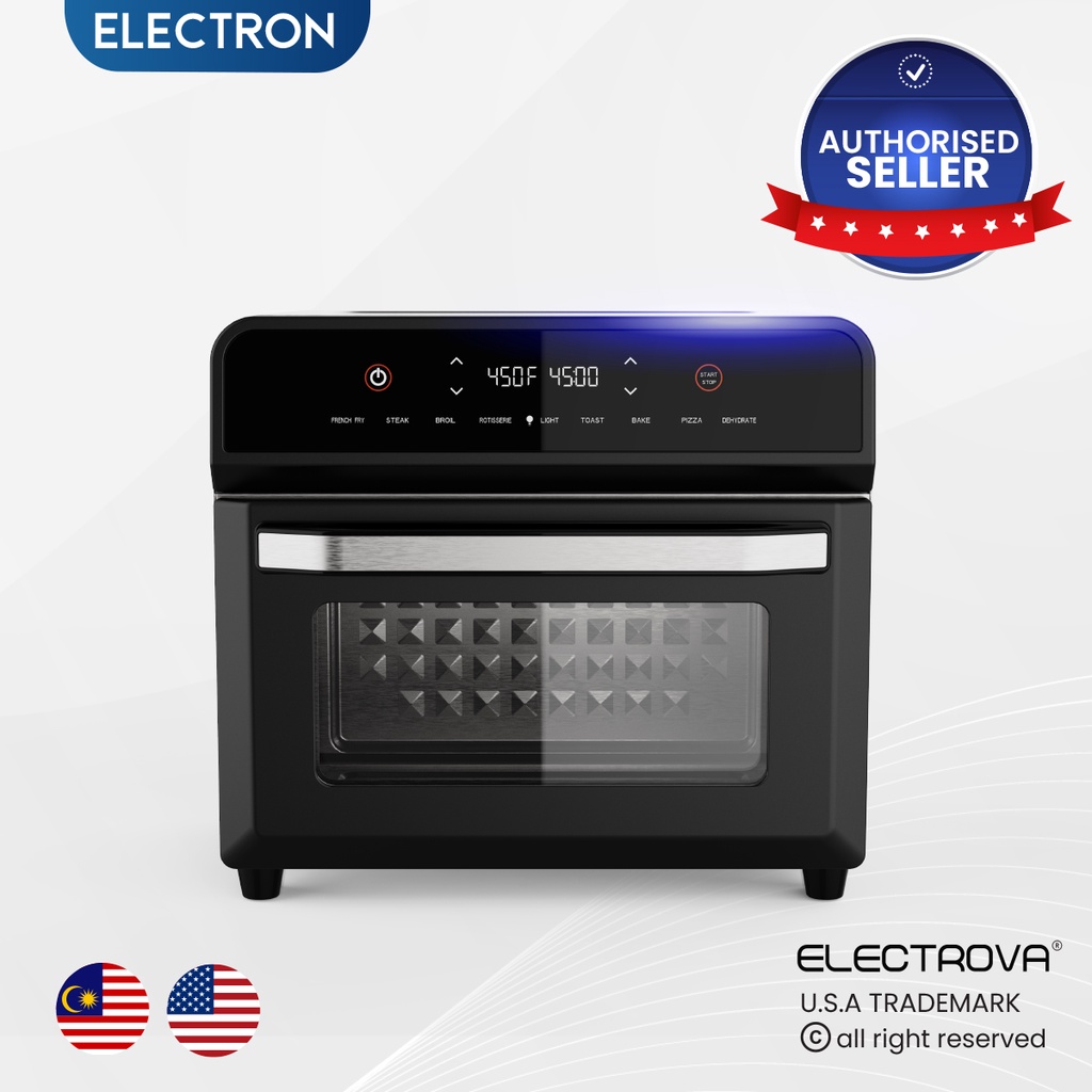 Electron l Electrova New Ecowell Series Exclusive 26L XXLarge Air Fryer Oven