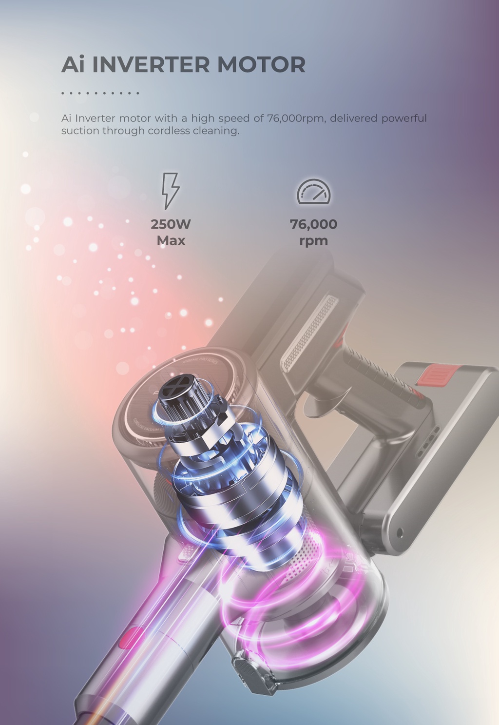 PerySmith Cordless Vacuum Cleaner Xtreme Pro Series XP5 PGMall