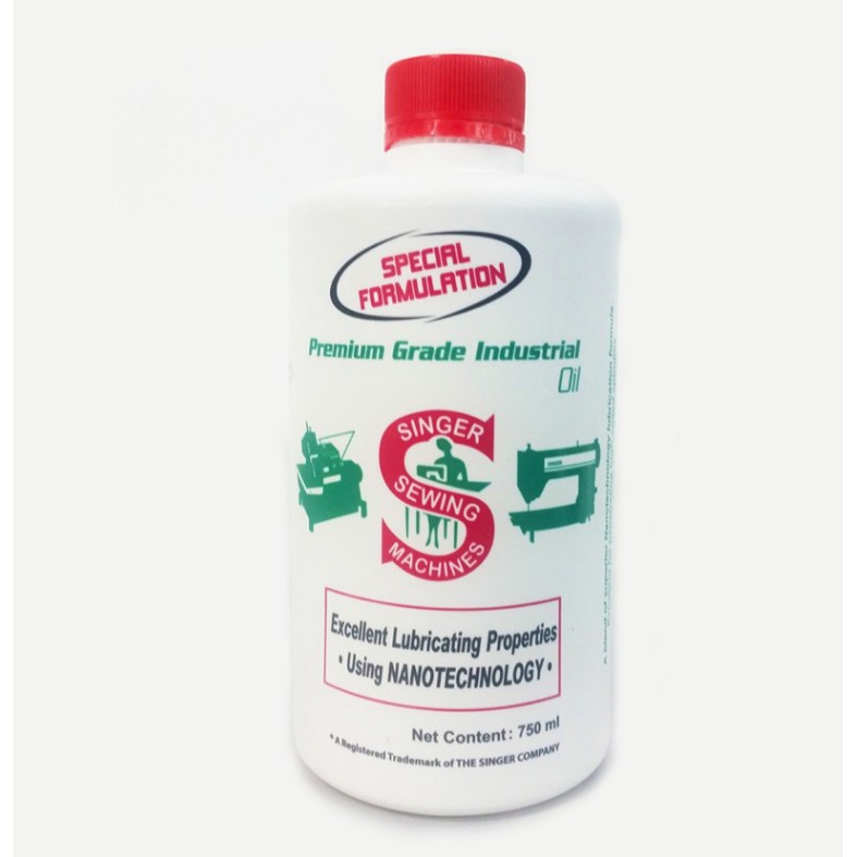 Singer Premium Grade Sewing Machine Oil 750ml Shopee Malaysia