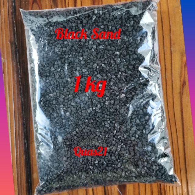 1 kg Black Sand for Aquarium