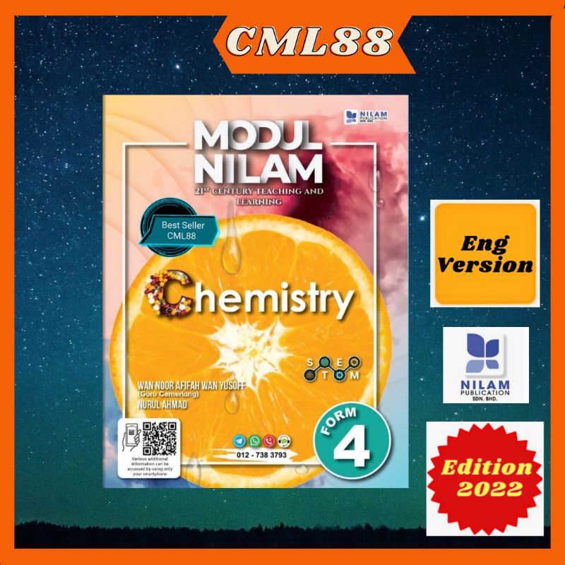 [CML88] Modul Nilam Chemistry Form 4 KSSM 2022 Nilam  Shopee Malaysia