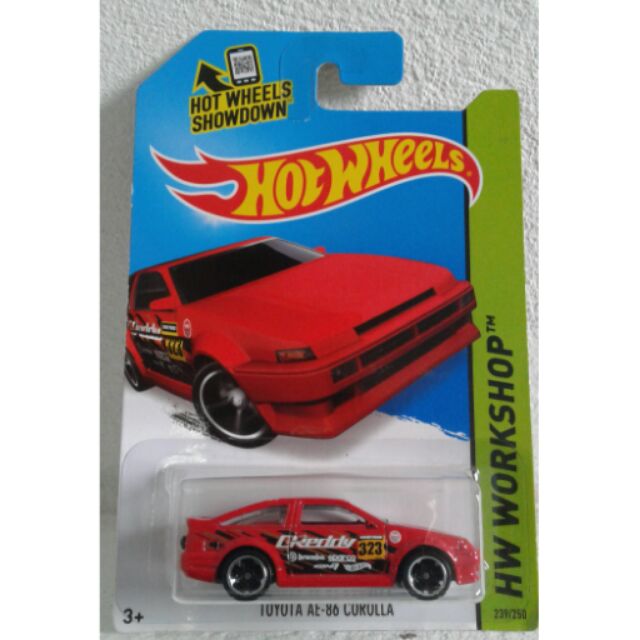 toyota corolla ae86 hot wheels