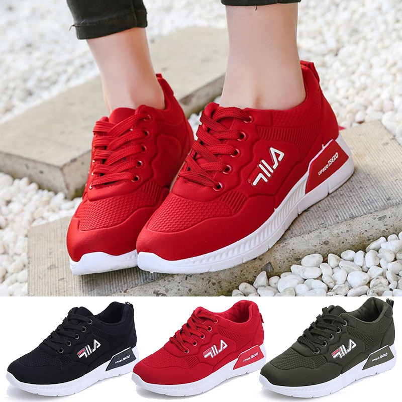 fila shoes red colour