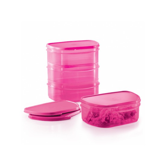 [READY STOCK] Tupperware Stack Em All (2 pcs/set) 650ml [PINK only]