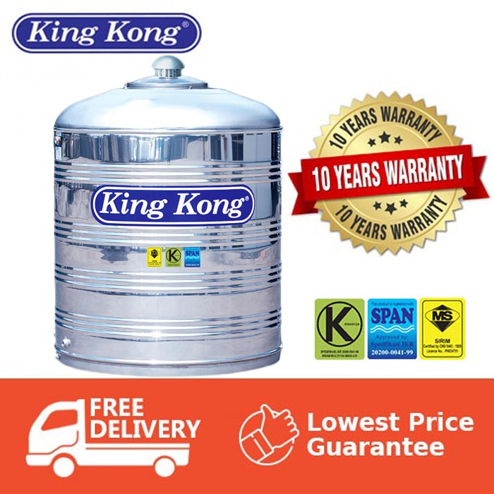 King Kong HS Series Stainless Steel Water Tank (Tangki Air ...