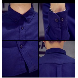 Kemeja men shirts baju long sleeve baju lelaki loose shirt Kemeja men shirts baju long sleeve baju lelaki loose shirt