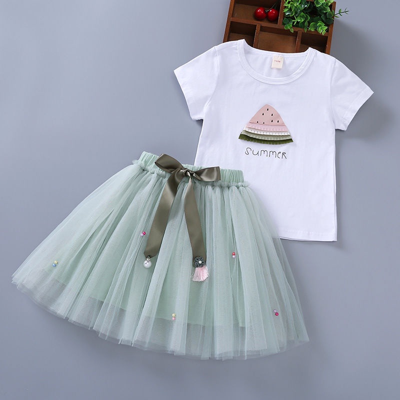 PRINCESS KESLI 1-9 Years Veil Kids Dress Girl Pakaian Kanak Gaun Budak Perempuan Baju Princess