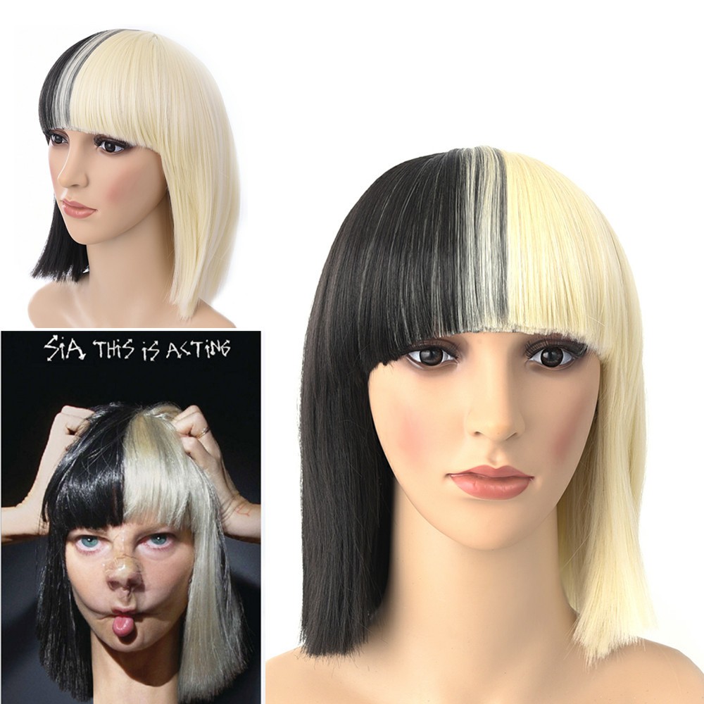 Sia Singer This Is Acting Gradient Black And White Light Gold
