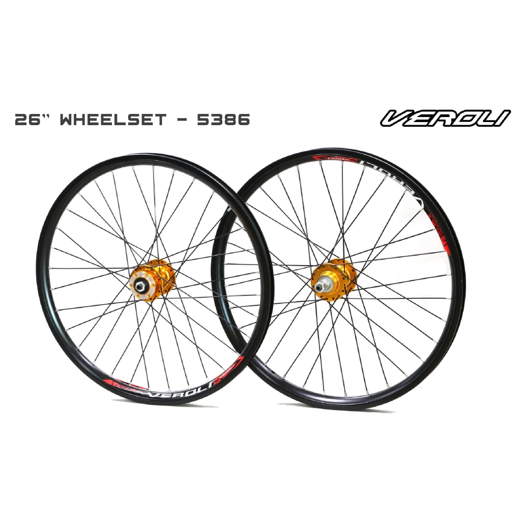 wheel set 26