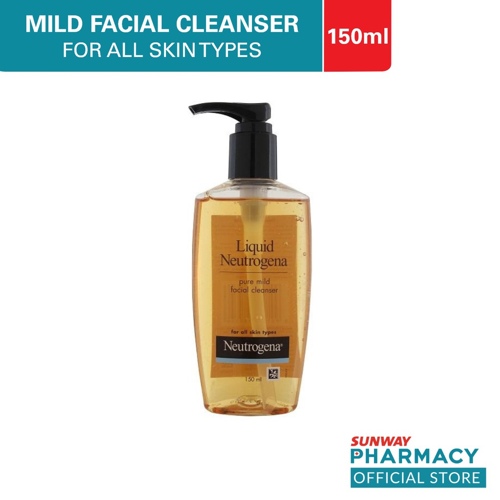 Neutrogena Liquid Cleanser Frag Free (150ml) Shopee Malaysia