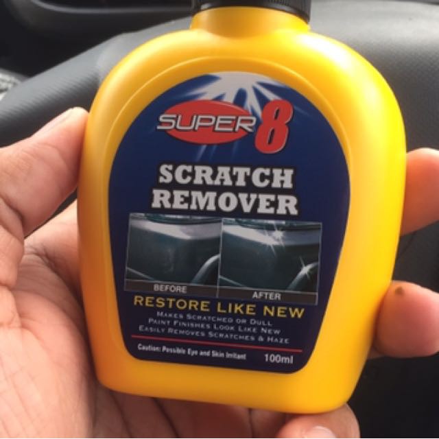 Car Window Tint Scratch Remover High Vision Care 100ml Super 8 Removal