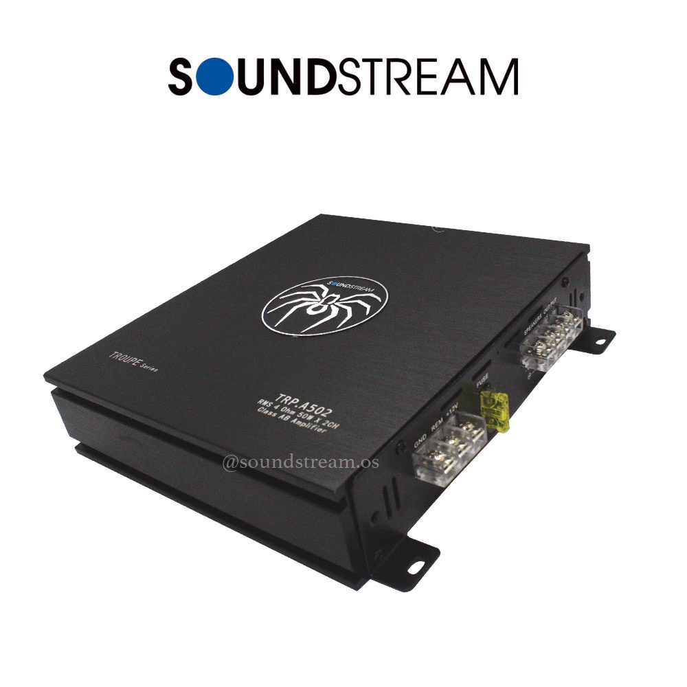 SOUNDSTREAM TRP.A502 2 Channel Amplifier **100Original** Power Amp Car Audio Shopee Malaysia