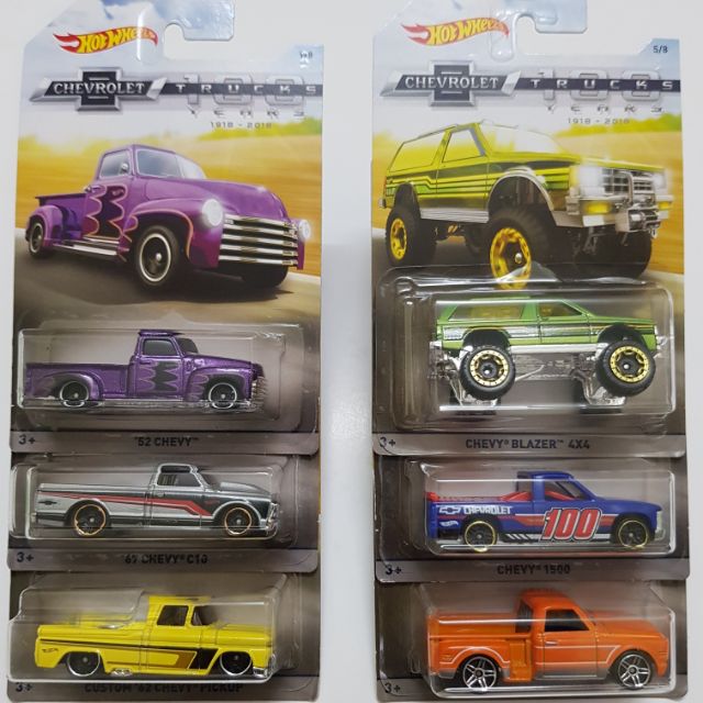 hot wheels chevrolet 100 years