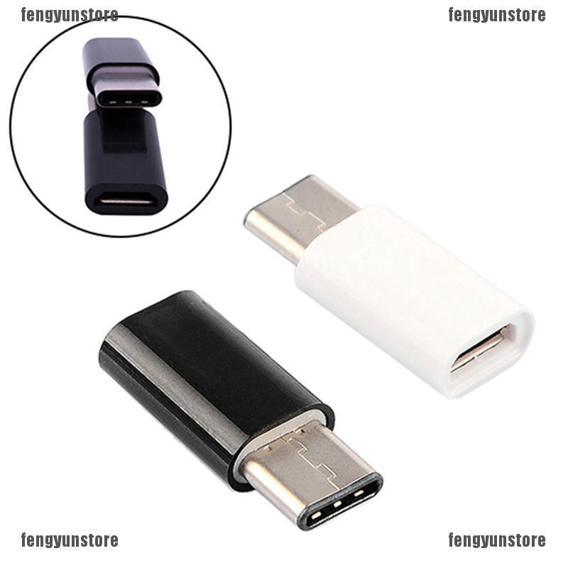 Reversible Design USB 3.1 Type C Male to Micro USB Female Adapter Converter Connector