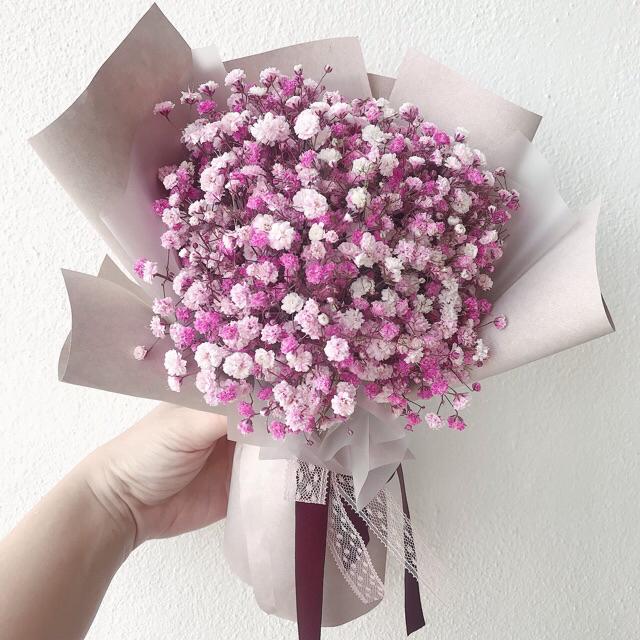 Baby Breath Flower Bouquet Small Size Shopee Malaysia