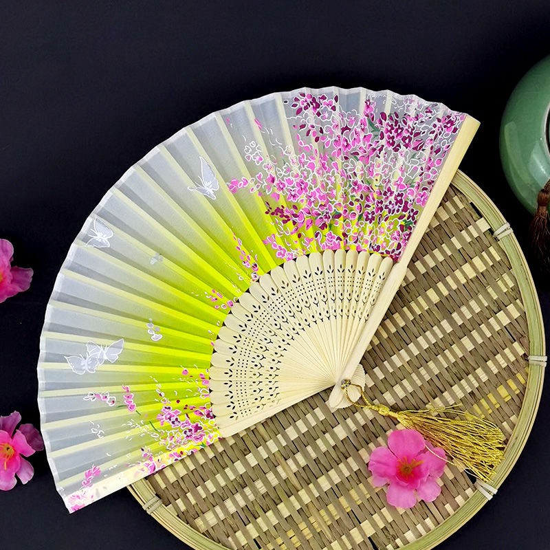 扇子 21cm Beijing Olympics 2008 SILK FAN - コレクション