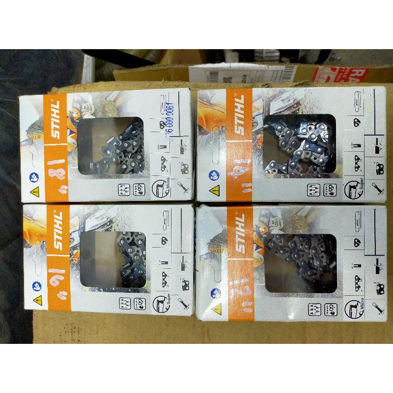 Stihl Saw Chain Ms180 Ms170 Husqvarna 125 Rantai Chainsaw Untuk Ms180 170 Rantai Holzfforma Shopee Malaysia