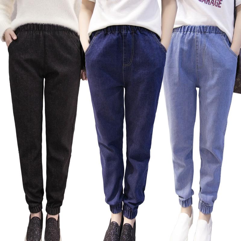 jean jogger pants womens