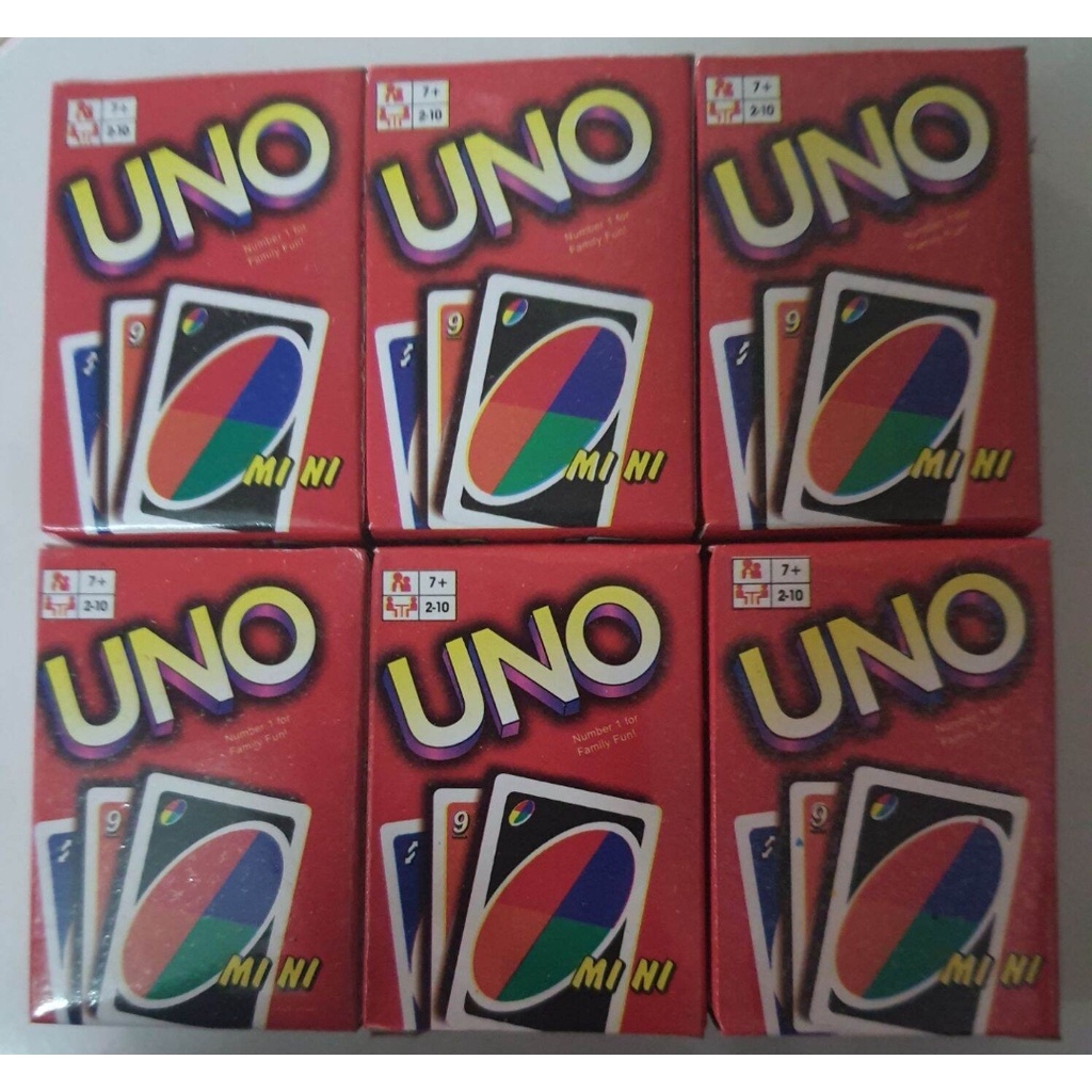 Mini Uno Card/ kad Uno Mini /Family play card ( 4 cm x6 cm) | Shopee ...