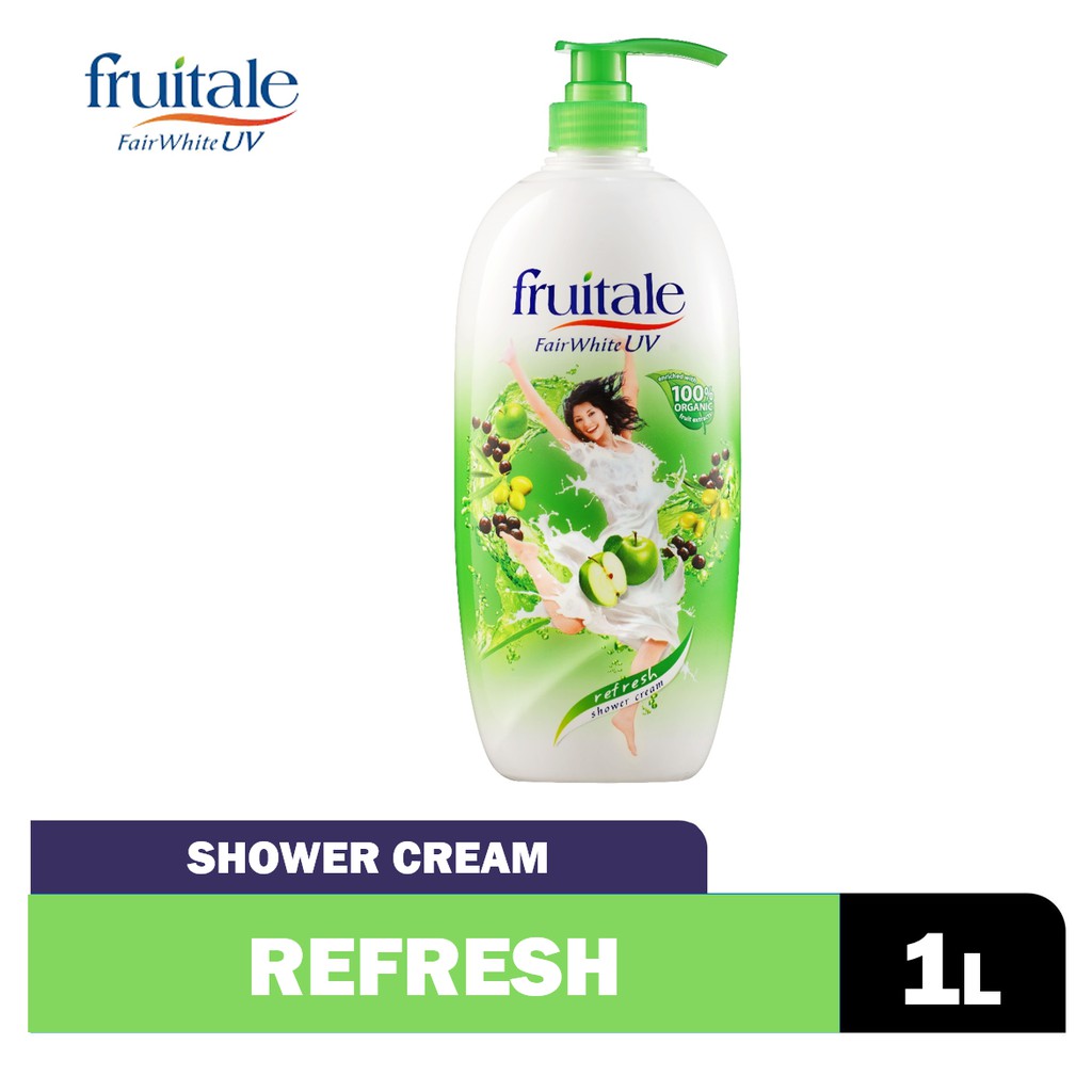 FRUITALE Fair White UV Shower Cream Radiant 1L