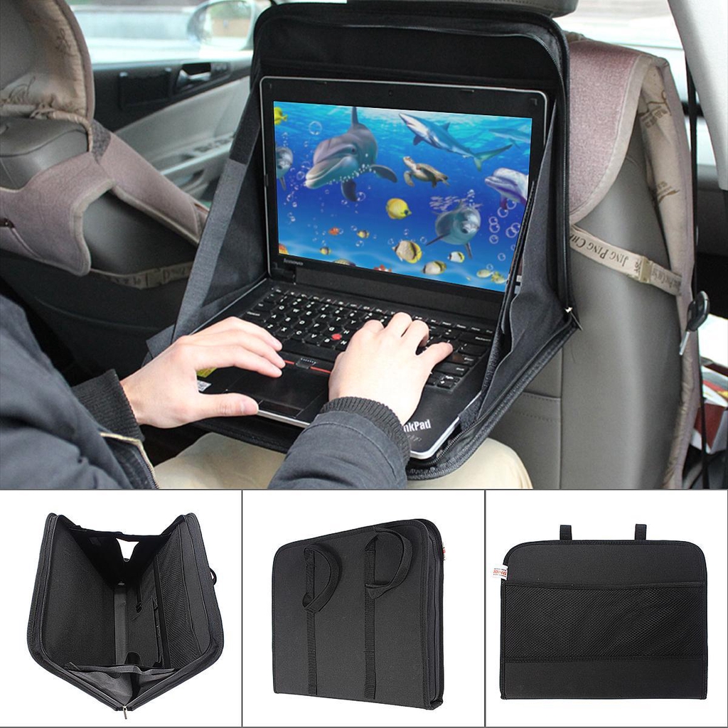 Nexus Car Portable Folding Car Back Seat Table Laptop Holder Computer