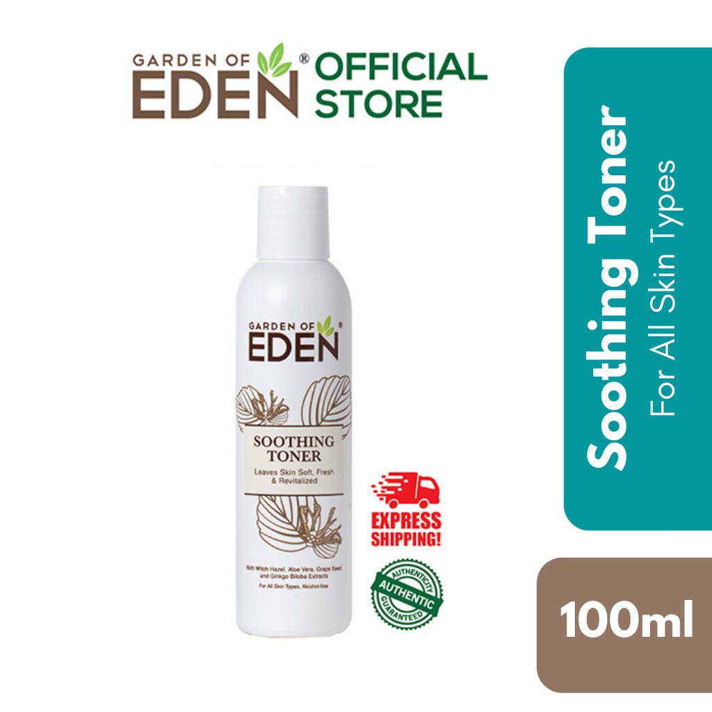 Garden of Eden Soothing Toner 100ml (Exp : 11/2022  