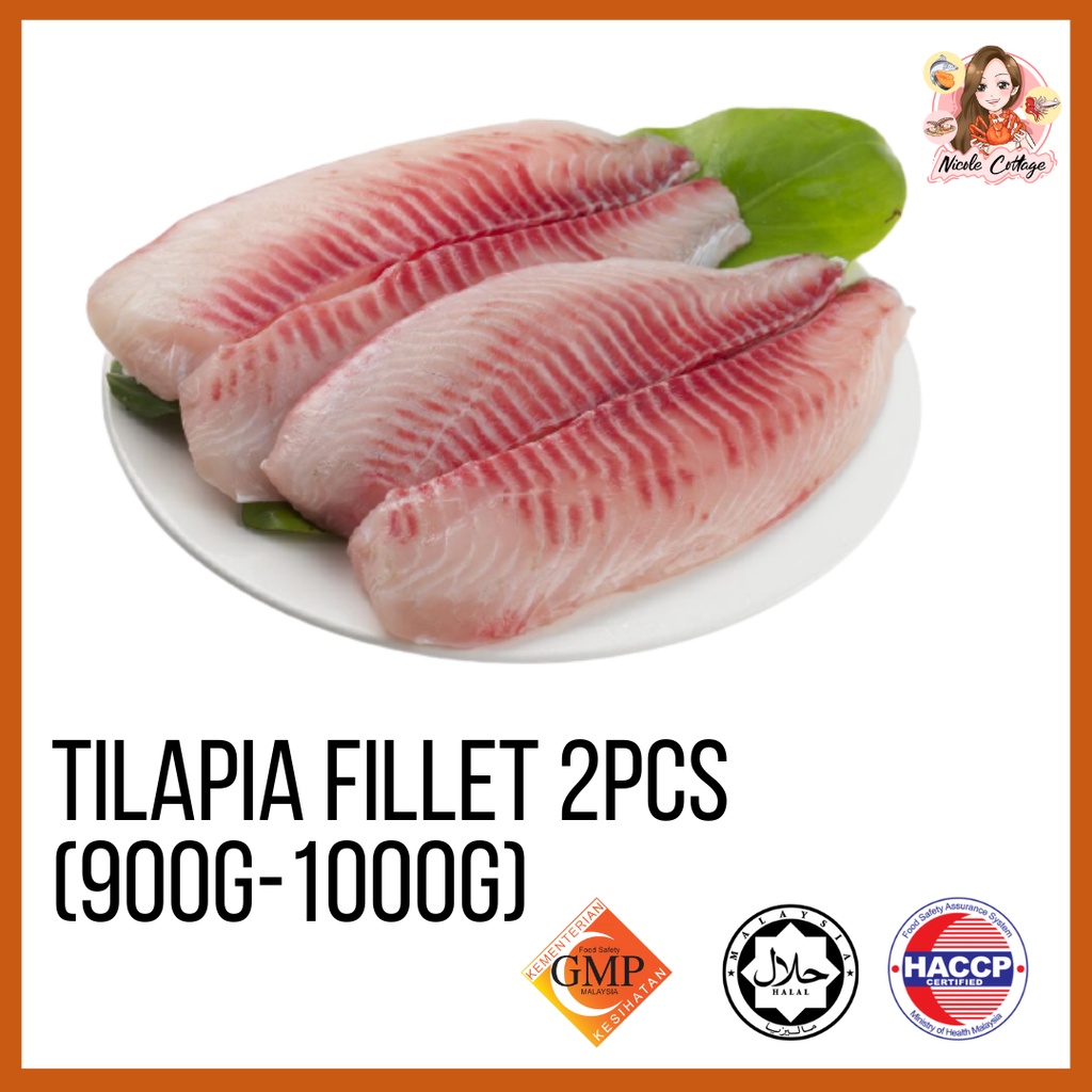Tilapia Fillet/Boneless Tilapia Fillet 2pcs/1kg Shopee Malaysia