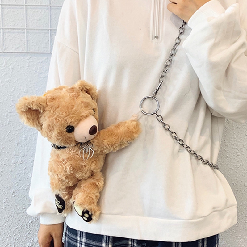 teddy bear sling bags