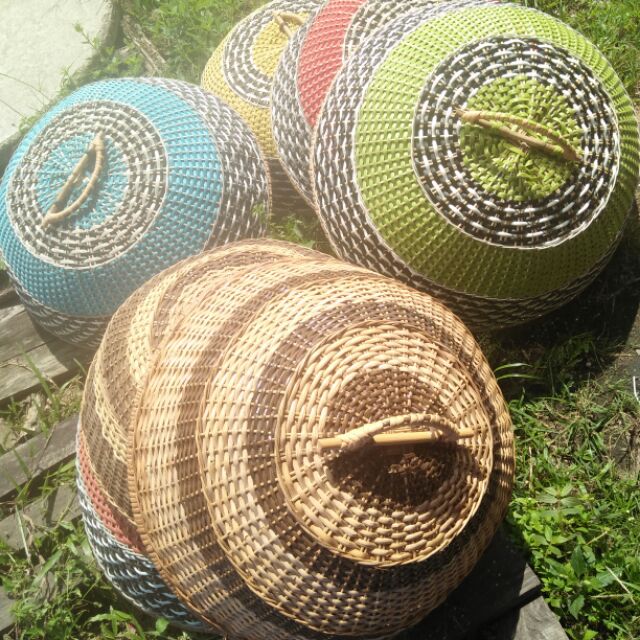Tudung Saji Rotan bentuk Bulat Sentetik IsiRotan Tudung Saji Rotan bentuk Bulat Sentetik IsiRotan