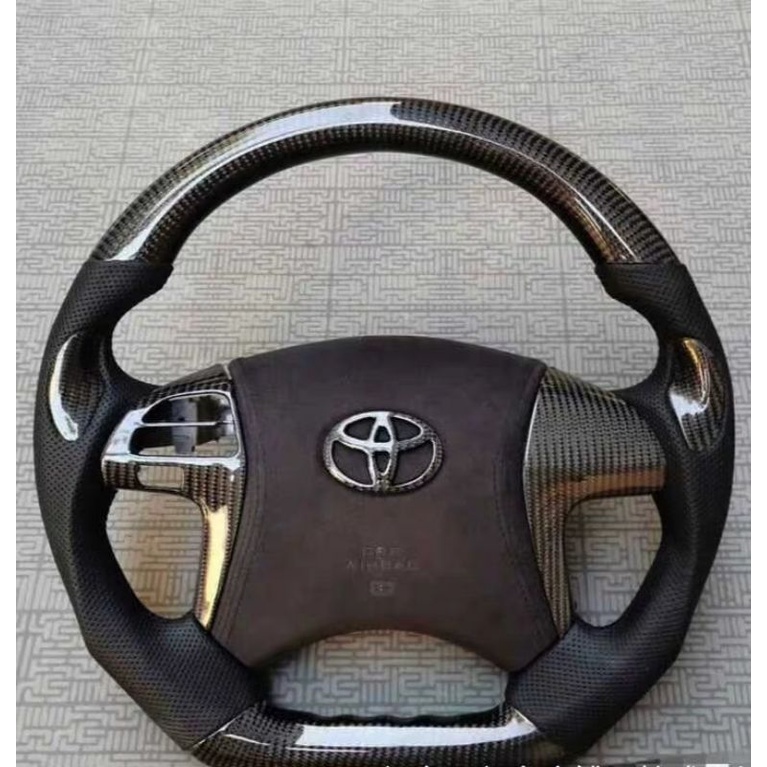 Toyota Camry ACV41 carbon fiber steering wheel Shopee Malaysia