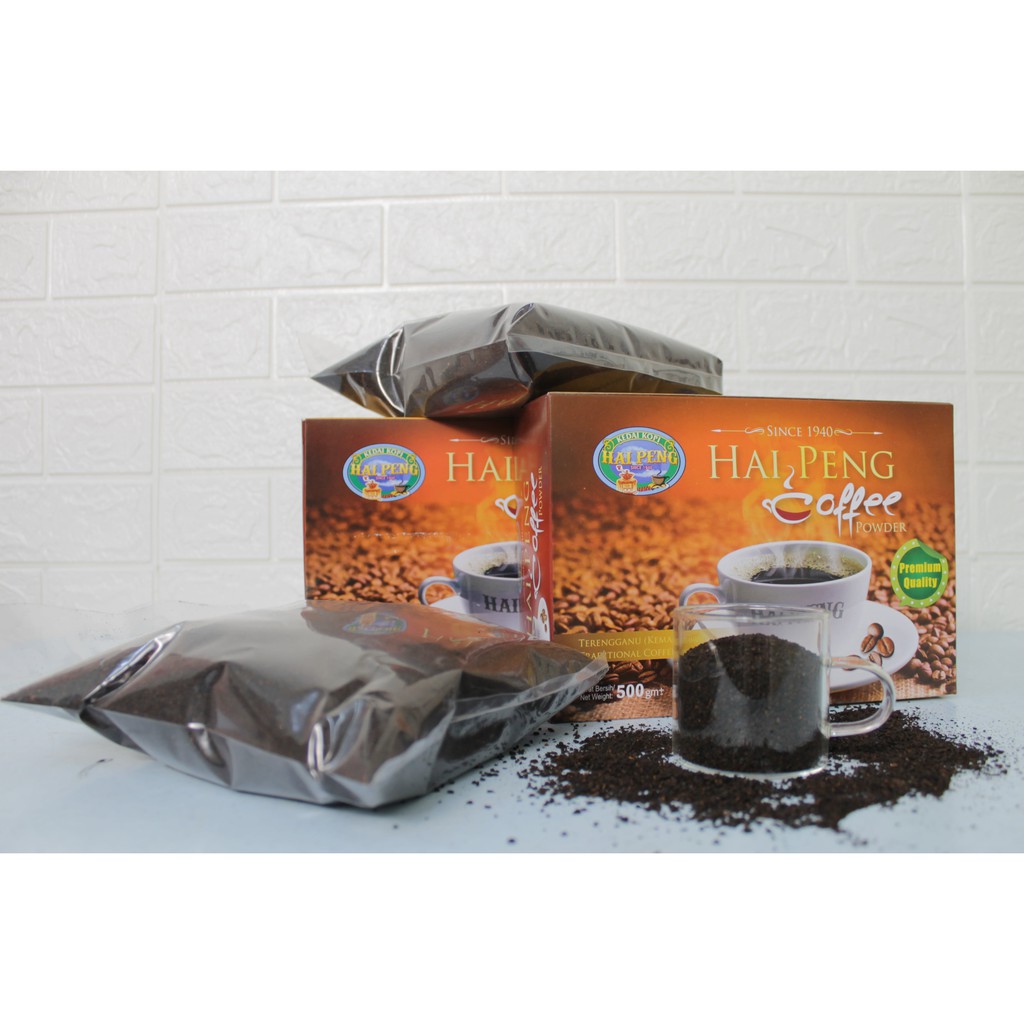 Hai Peng Coffee Powder 500gm Premium Quality / Kemaman Traditional