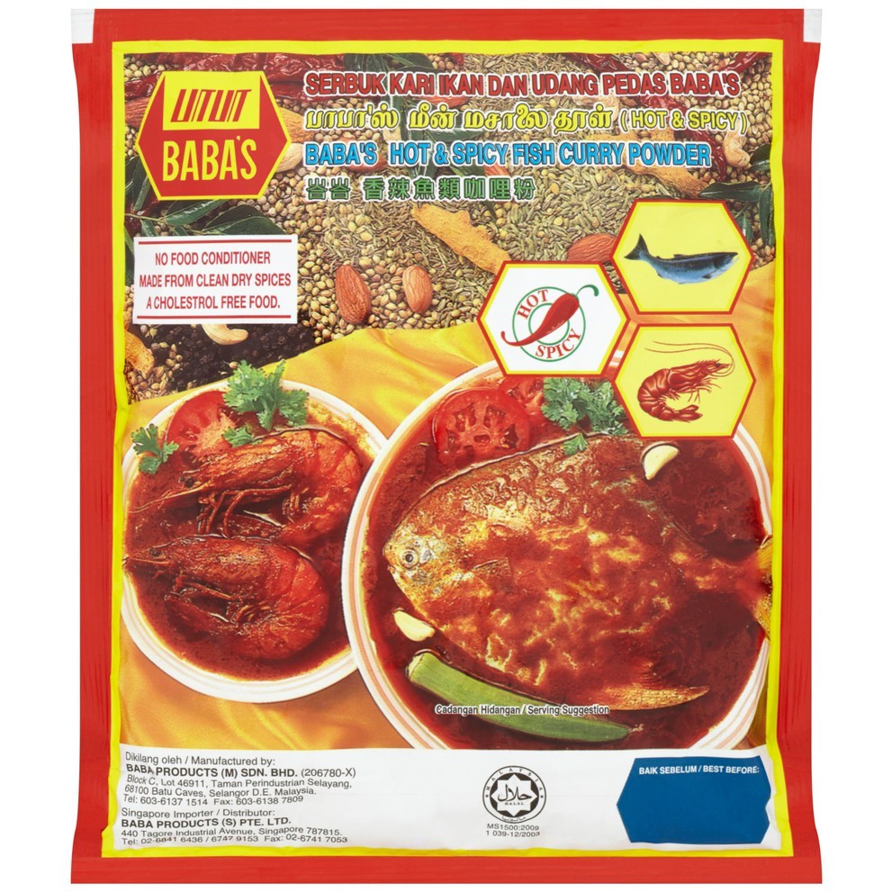 Baba's Fish Curry Powder, Kg ubicaciondepersonas.cdmx.gob.mx