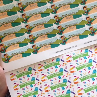 Sticker Nama & Buku Sekolah | Shopee Malaysia