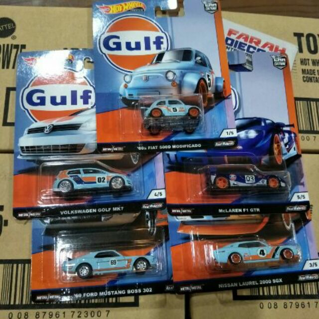 hot wheels gulf series